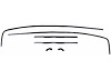 Drip Rail Molding Set 1970-72 Chevelle/Skylark - image 1