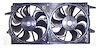 RAD/CON COOLING FAN ASSY BLADE/MOTOR/SHROUD MALIBU 97-03 CUTLASS 97-99 ALERO 99-04 GRAND AM 99-05 - image 1