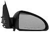 RH DOOR MIRROR PWR NON-HTD TEXT BLK FLDG MALIBU/MALIBU MAXX BASE/ LS 04-07 - image 1