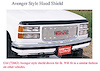 HOODGARD AVENGER SMK FULLSIZE EXPRESS/SAVANA VAN 96-02 - image 1