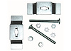 Gas Tank Strap Anchor Bracket Kit 1955-57 - image 1