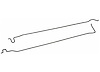 Trunk Lid Torsion Bar 1955-57 Convertible - image 1