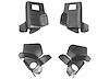 Rocker Panel End Cap/Fender Mount Brackets 1957 - image 1