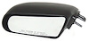 LH DOOR MIRROR MAN REM SMOOTH BLK NON-FLDG CAVALIER/SUNBIRD/J-2000 88-94 - image 1