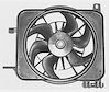 RAD/CON COOLING FAN ASSY BLADE/MOTOR/SHROUD W/ AIR CAVALIER/SUNFIRE 95-05 - image 1