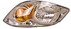 LH H.L. COMBINATION TYPE C W/AMBER SIGNAL LMP CLEAR BULB COBALT 05-10 B ASE 05-08 LS/LT 06-08 LTZ 06-08 SS W/2.4L - image 1