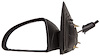 LH DOOR MIRROR MAN REM NON-HTD TEXT BLK FLDG COBALT/PURSUIT SDN 05-10 - image 1