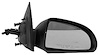 RH DOOR MIRROR MAN REM NON-HTD TEXT BLK FLDG COBALT/PURSUIT CPE 05-10 - image 1