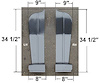 Trunk Floor Side Panel 1968-72 - image 1