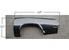 Quarter Panel Skin 1976-77 Cutlass 2 door - image 1
