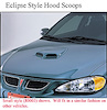 ECLIPSE HOOD SCOOP SMALL 13.5W X 18.5L X 2H - MULTIPE VEHICLES SOLD AS SIN GLE - image 1