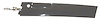 RH OUTR DR HDL GLOSS BLK 18 IN. LONG CUTLASS SUPREME CPE EXC INTL SERIES 88-91 CPE ALL MODELS 92-97 - image 1