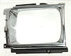 LH H.L. DOOR CHR/BLK 4WD TOYOTA SR-5 P/U/4RUNNER 87-88 - image 1
