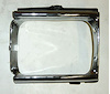 RH H.L. DOOR CHR/BLK 2WD TOYOTA P/U 89-95 - image 1