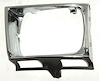 LH H.L. DOOR CHR/BLK 4WD TOYOTA P/U 89-91 - image 1