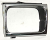 LH H.L. DOOR CHR/BLK 4WD TOYOTA P/U 92-95 - image 1