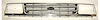 GRILLE CHR/BLK W/O CLIPS TOYOTA T-100 P/U 93-98 - image 1