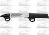 LH FT BUMPER LWR FILLER P TACOMA 01-04 - image 1