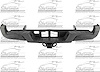 REAR BUMPER ASSEMBLY W/TO - image 1