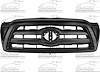 GRILLE MAT BLK W/ BLK FRAME TACOMA 05-10 - image 1
