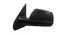LH DOOR MIRROR MAN NON-HTD BLK FLDG TUNDRA BASE MODEL 07-11 W/O TOW PKG - image 1