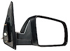 RH DR MIRROR PWR HTD BLK FLDG BASE/SR5 MODEL TUNDRA 07-11 W/O TOW PKG - image 1