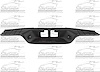 RR BMPR STEP PAD W/O SPORT OFF ROAD PKG TUNDRA 07-11 - image 1