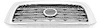 GRILLE SIL/GREY W/CHR FRAME TUNDRA LIMITED MODEL W/O SPORT 07-08 09 LIMITE D W/O CHR BUMPER - image 1