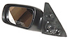 LH DOOR MIRROR MAN REM NON-HTD SMOOTH BLK NON-FLDG CAMRY 87-91 - image 1