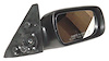 RH DOOR MIRROR MAN REM NON-HTD SMOOTH BLK NON-FLDG CAMRY 87-91 - image 1