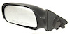 LH DOOR MIRROR MAN NON-HTD SMOOTH BLK NON-FLDG CAMRY 92-96 - image 1