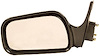 LH DOOR MIRROR PWR NON-HTD SMOOTH BLK NON-FLDG JAPAN BUILT CAMRY 92-96 - image 1