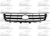 GRILLE CHR/SIL/BLK CAMRY 00-01 - image 1