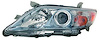 LH HEADLMP ASSY COMPOSITE USA BUILT CAMRY HYBRID 10-11 - image 1