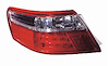 LH COMB TAILLAMP ON BODY CAMRY HYBRID 07-09 - image 1
