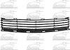 CAPA FRT BUMPER GRILLE LO - image 1