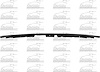 FRONT BUMPER MOLDING UPPE - image 1