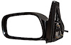 LH DOOR MIRROR MAN NON-HTD GLOSS BLK P NON-FLDG MATRIX 03-08 - image 1