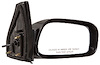 RH DOOR MIRROR MAN NON-HTD GLOSS BLK P NON-FLDG MATRIX 03-08 - image 1