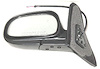 LH DOOR MIRROR PWR NON-HTD GLOSS BLK FLDG COROLLA SDN/WGN LE 93-97 - image 1