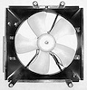 RAD COOLING FAN ASSY BLADE/MOTOR/SHROUD COROLLA SDN/WGN 93-97 - image 1