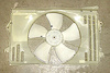 RAD/CON COOLING FAN ASSY W/AUTO TRANS. BLADE/MOTOR/SHROUD COROLLA 03-08 E XC XRS MATRIX 03-08 VIBE 03-06 - image 1