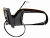 RH DOOR MIRROR PWR HTD SMOOTH BLK P FLDG SIENNA 98-03 - image 1