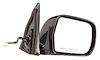 RH DOOR MIRROR PWR HTD GLOSS BLK P FLDG HIGHLANDER/HYBRID 01-07 - image 1