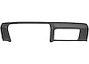 DASH COVER BLK W/O SIDE V - image 1