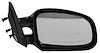 RH DOOR MIRROR MAN NON-HTD GLOSS BLK NON-FLDG GRAND AM SE 99-01 - image 1