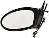 LH DOOR MIRROR MAN REM NON-HTD GLOSS BLK NON-FLDG GRAND AM SE 02-05 ALERO 02-04 - image 1