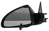 LH DOOR MIRROR PWR NON-HTD TEXT BLK FLDG PONTIAC G6 SDN 05-09 - image 1