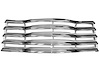 GRILLE ASY CHROME/PTD BLK - image 1