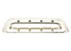 GRILLE PAINTED MILK WHITE - image 1